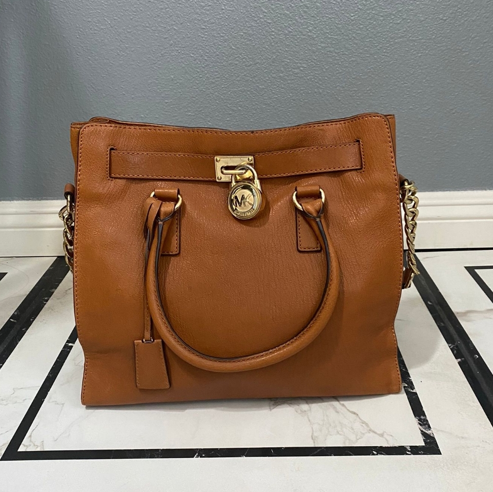 Michael Kors Brown Leather Bag